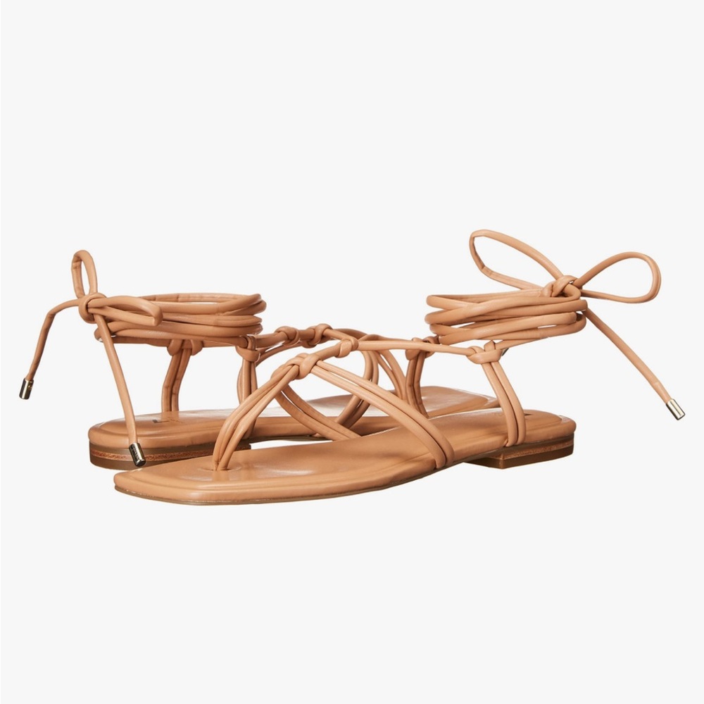 Marc Fisher Falina Ankle Wrap Flat Sandle